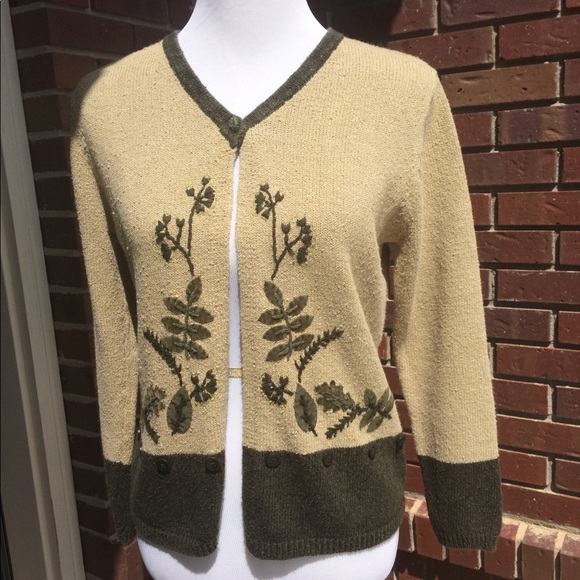 Christopher & Banks Sweaters - Embroidered & Beaded Sweater